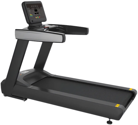 French Fitness T100 Commercial Treadmill (New) - Angled View