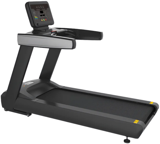 French Fitness T100 Commercial Treadmill (New) - Angled View