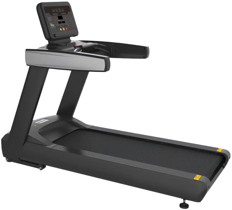 French Fitness T100 Commercial Treadmill (New) - Angled View
