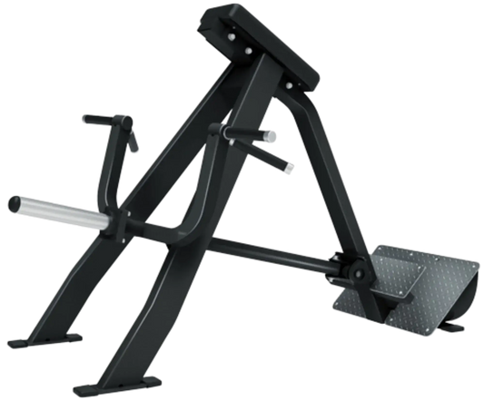 French Fitness - Chest Supported T-Bar Row TBAR-C90 Black (New) - Angled View