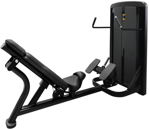 French Fitness Telluride Hip Thrust Glute Machine – new commercial gym equipment with padded bench, dual footplates, and weight stack, available at Fitness Superstore.