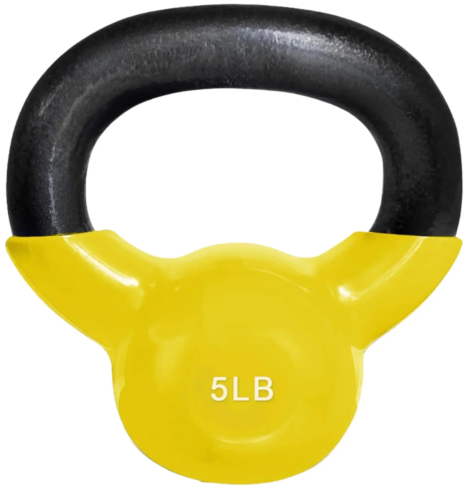 French Fitness Vinyl Kettlebell Set 5-50 lbs (New)