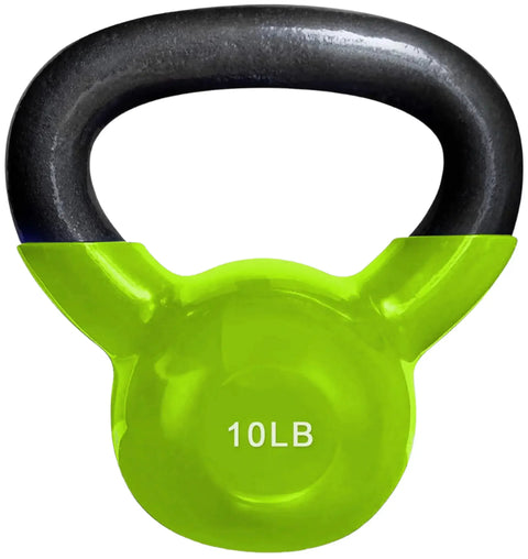 French Fitness Vinyl Kettlebell Set Set of 6 (5-20 lbs) (New)