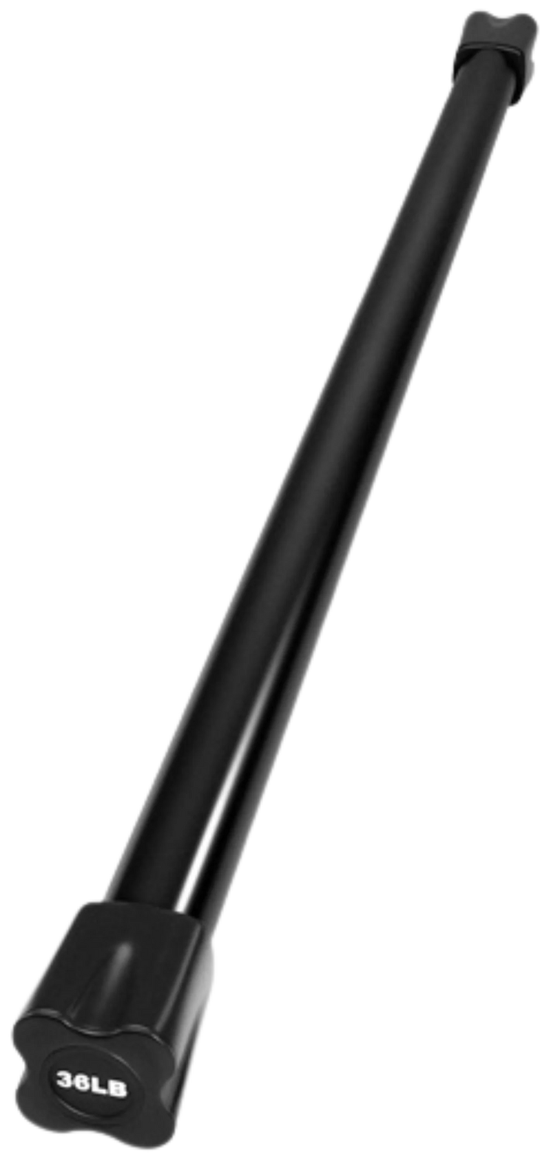 French Fitness Weighted Body Fitness Bar 36 lbs - Black (New)
