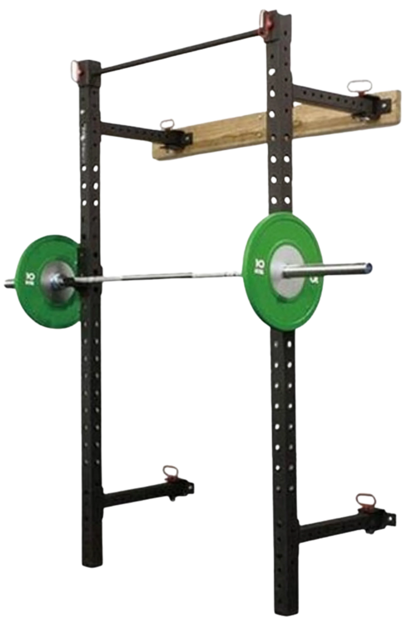 French Fitness Wall Mounted Foldable Squat Rack WMR10 (New)