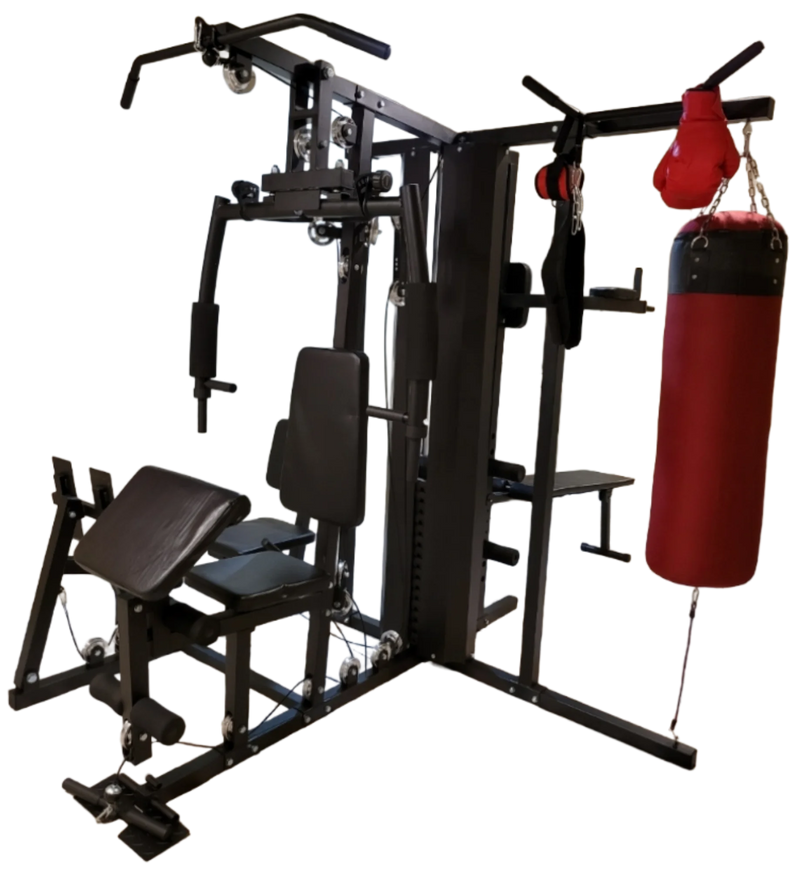 French Fitness X5 5 Station Multi Gym System V2 (New)