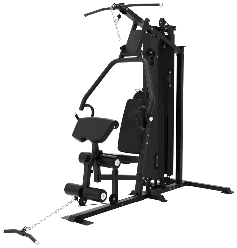 French Fitness X8 Multi Station Gym System - Black (New)