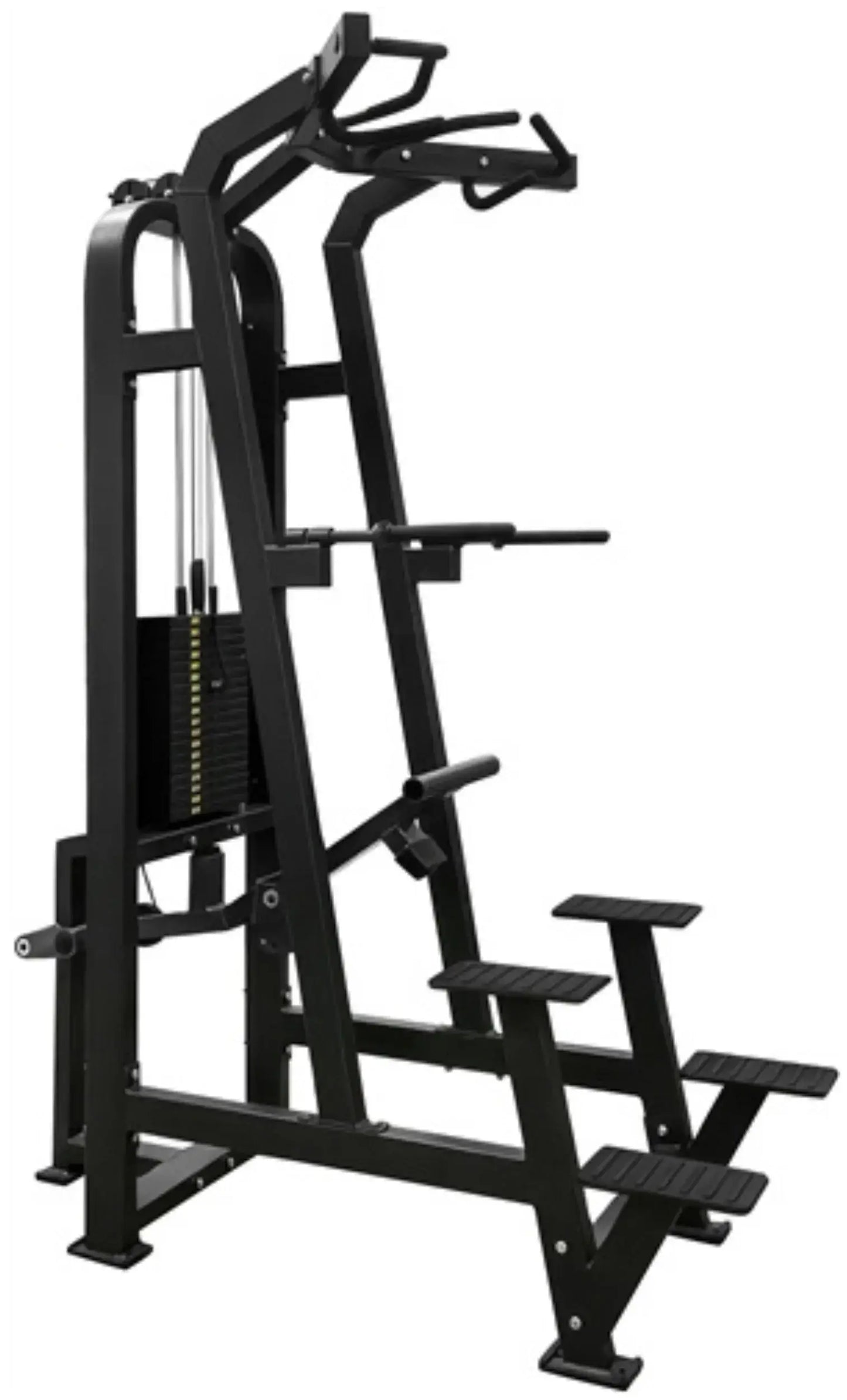 French Fitness - Aspen Standing Dip/Chin Assist (New) - Side View