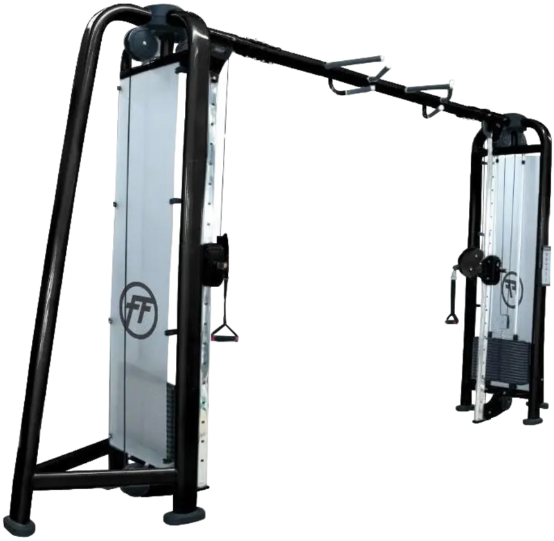 French Fitness FFB Black Adjustable Cable Crossover (New)