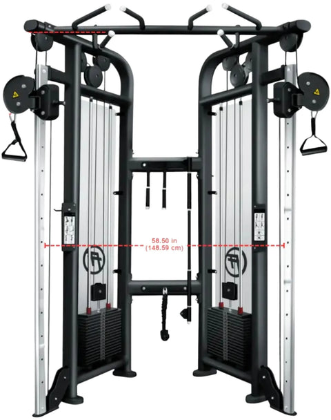 French Fitness FFB Black Dual Adjustable Pulley (New)