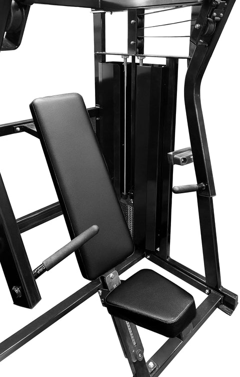 French Fitness FFB Black Dual Stack Decline Press (New)