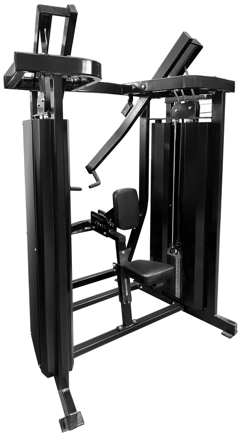 French Fitness FFB Black Dual Stack Low Row (New)