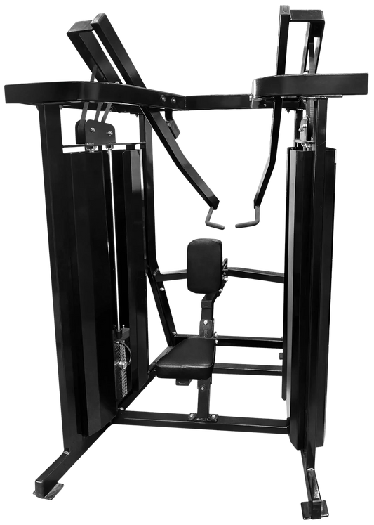 French Fitness FFB Black Dual Stack Low Row (New) Image