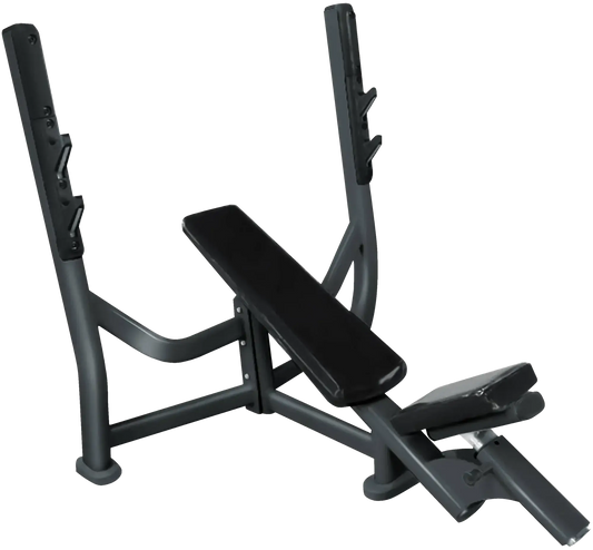 French Fitness FFB Black Olympic Incline Bench (New) Image