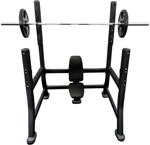 French Fitness FFB Black Olympic Military Bench (New) Image 4