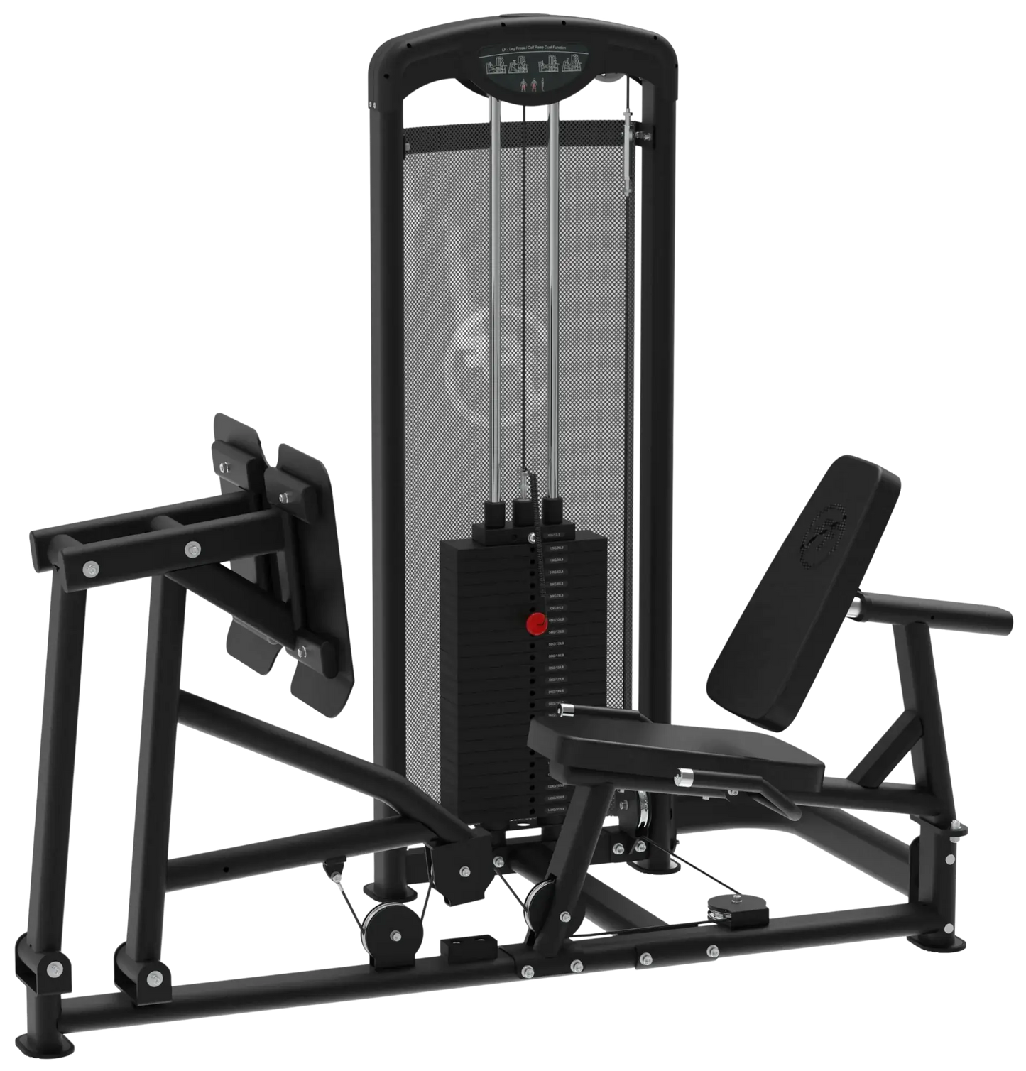 French Fitness FFB Black Seated Leg Press (New) Image