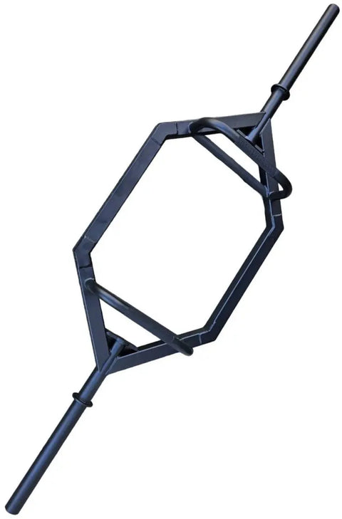 French Fitness 85" XL Trap Bar w/16" Loadable Sleeves - Black (New)