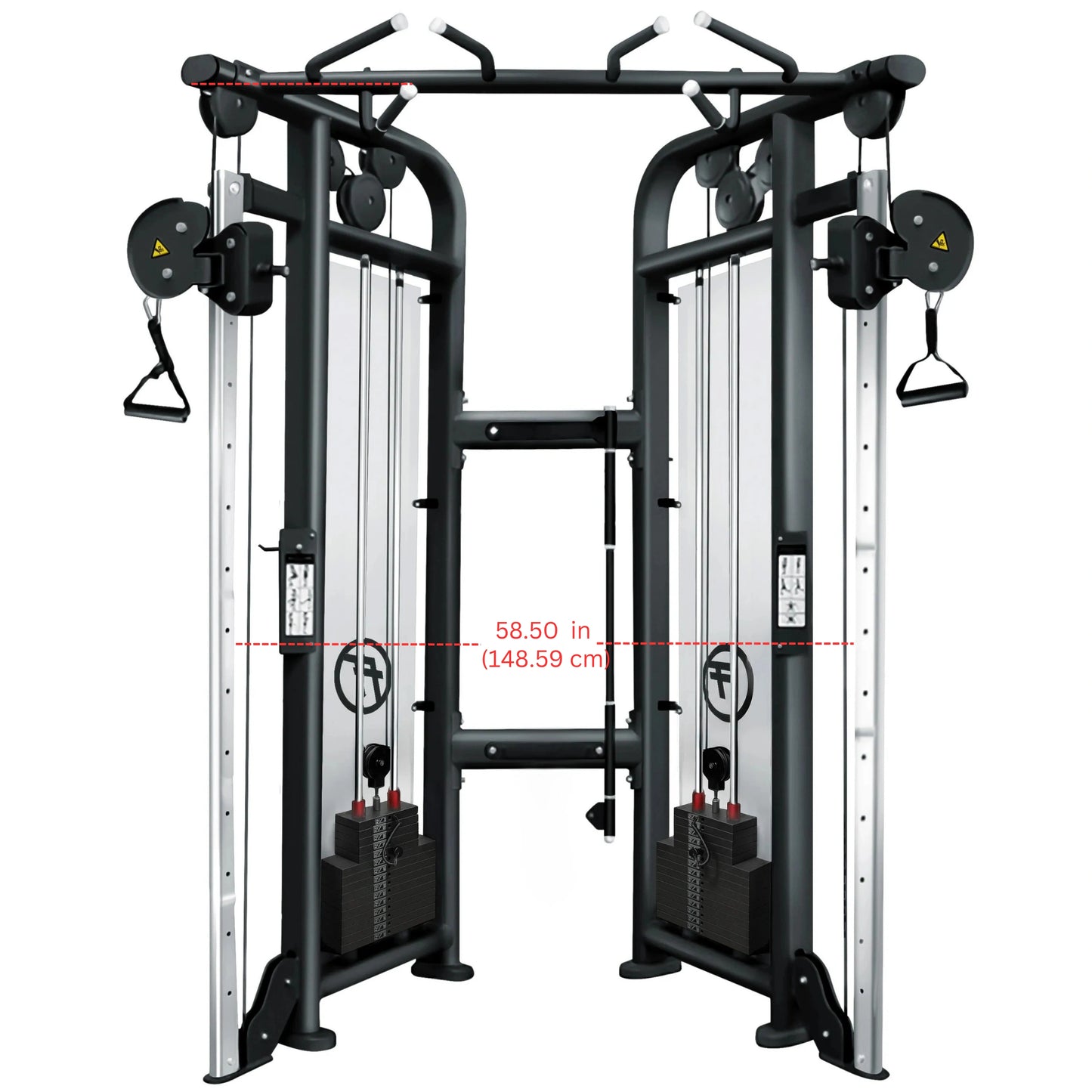 French Fitness FFB Black Dual Adjustable Pulley (New)