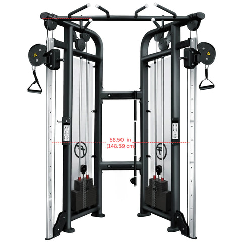 French Fitness FFB Black Dual Adjustable Pulley (New)