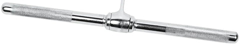 French Fitness Chrome 21" Revolving Straight Bar (New)