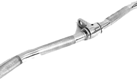 French Fitness Chrome 28" Revolving Curl Bar (New)