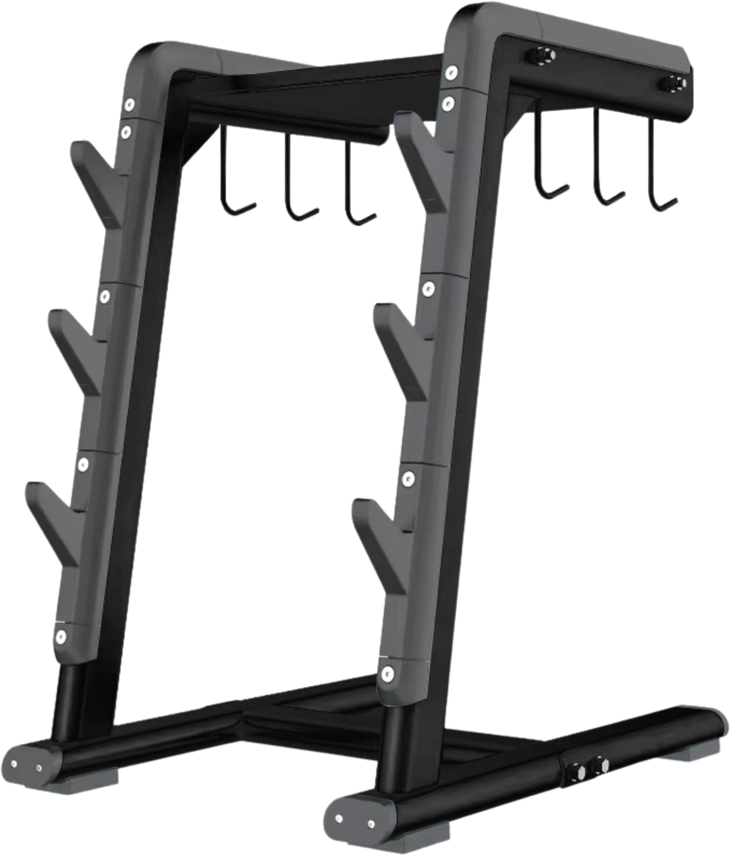 French Fitness Marin Accessory, Handle, & 3 Bar Storage Rack (New) Image
