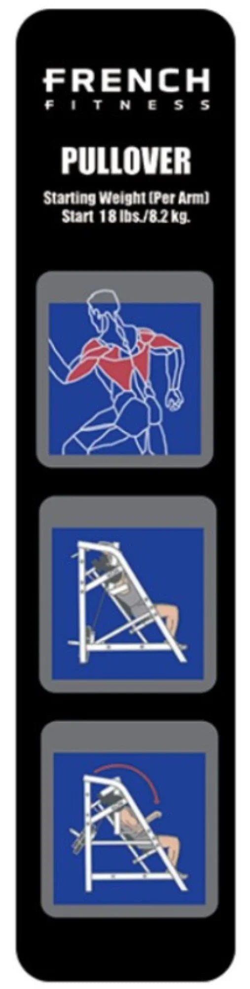 French Fitness Marin Pullover Plate Loaded (New) Image 2