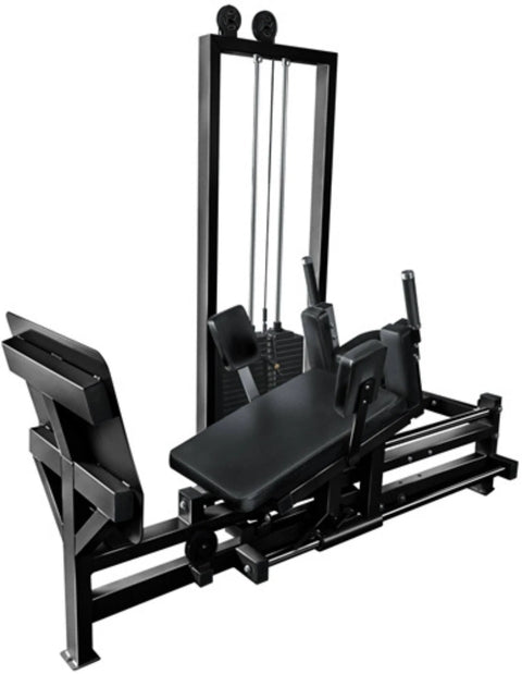 French Fitness Tahoe Selectorized Horizontal Leg Press (New)