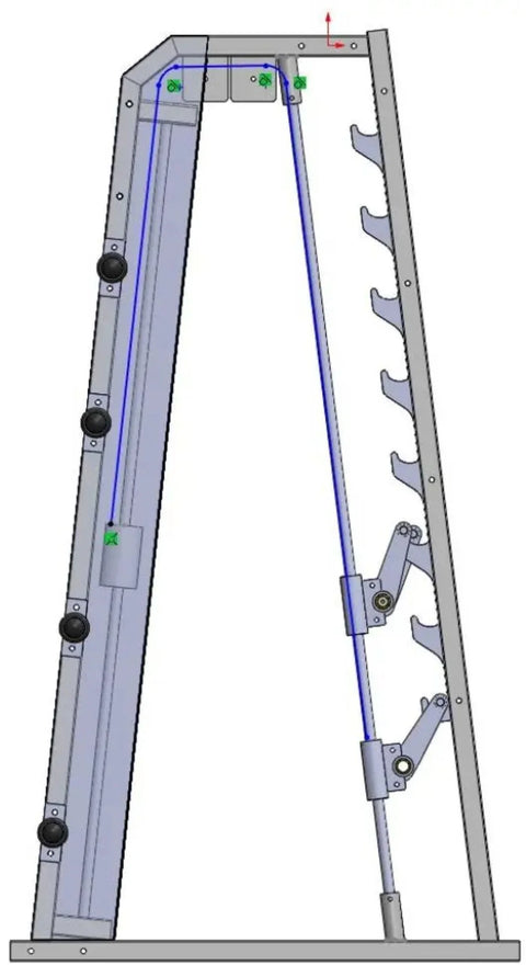 French Fitness Marin Smith Machine Plate Loaded (New) Image 2