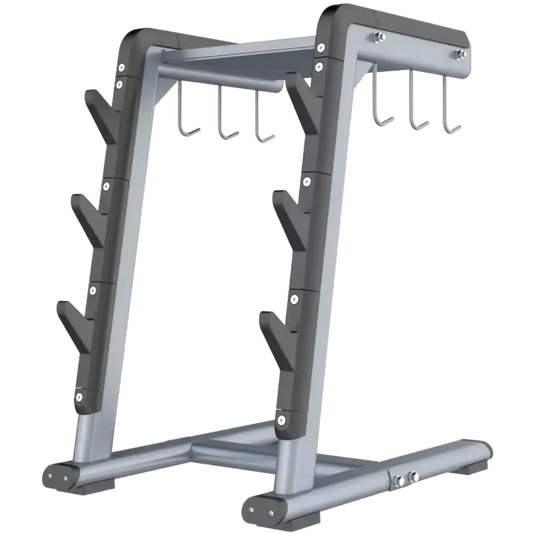 French Fitness Napa Accessory, Handle, & 3 Bar Storage Rack (New) Image