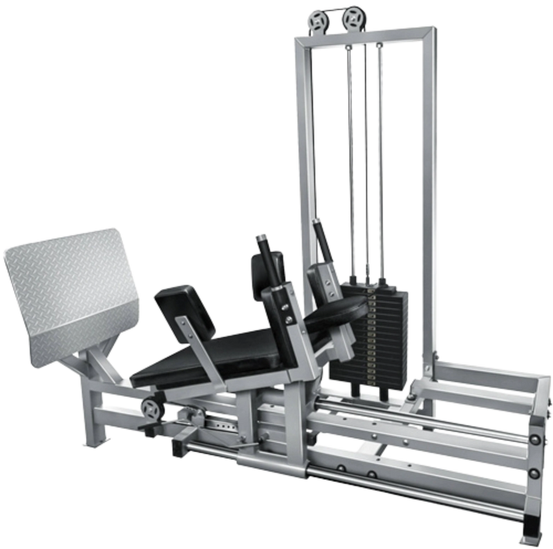 French Fitness Shasta Selectorized Horizontal Leg Press (New)