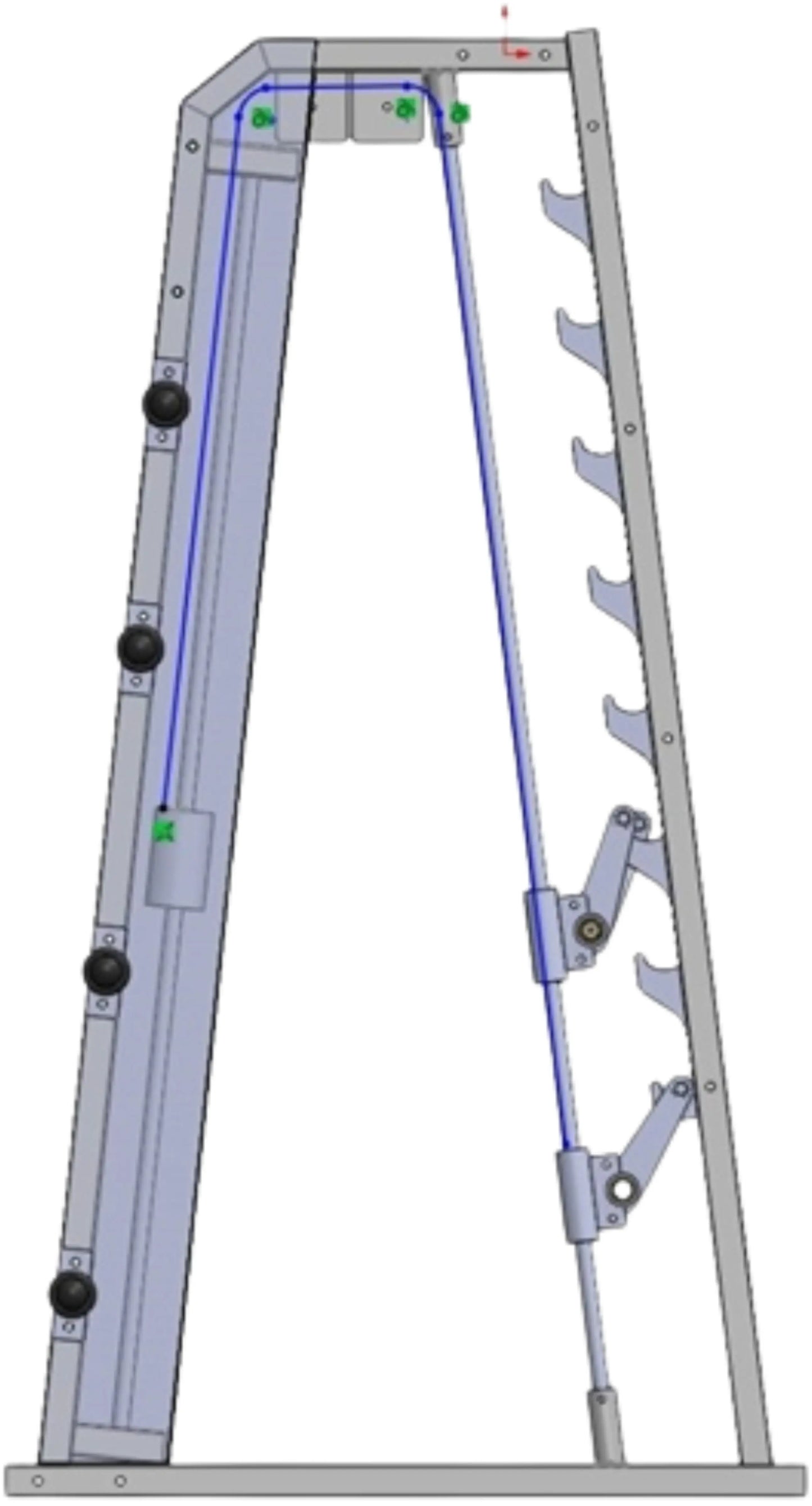 French Fitness Napa Smith Machine Plate Loaded (New) Image 2
