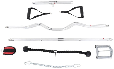 French Fitness Phoenix Dual Cable Cross - Silver (New)