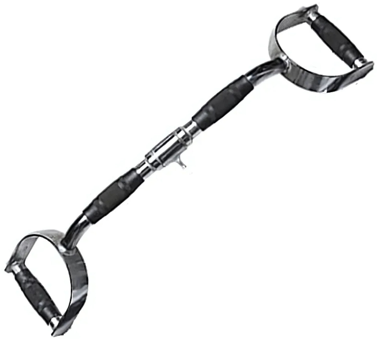 French Fitness - 28" Rubber Grip Pro-Style Lat Bar - Front View