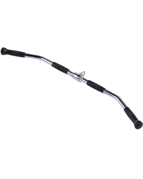 French Fitness 38" Rubber Grip Lat Bar (New)