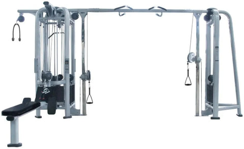 French Fitness FFS Silver 5 Stack Multi Jungle Gym (New)