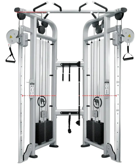 French Fitness FFS Silver Dual Adjustable Pulley (New)