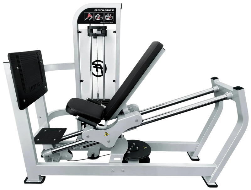 French Fitness Shasta Seated Leg Press Sled / Calf Raise (New)