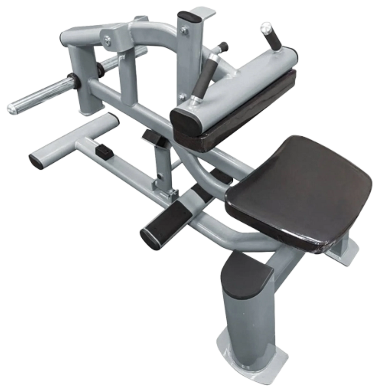 French Fitness FFS Silver Seated Calf Raise Plate Loaded (New) Image