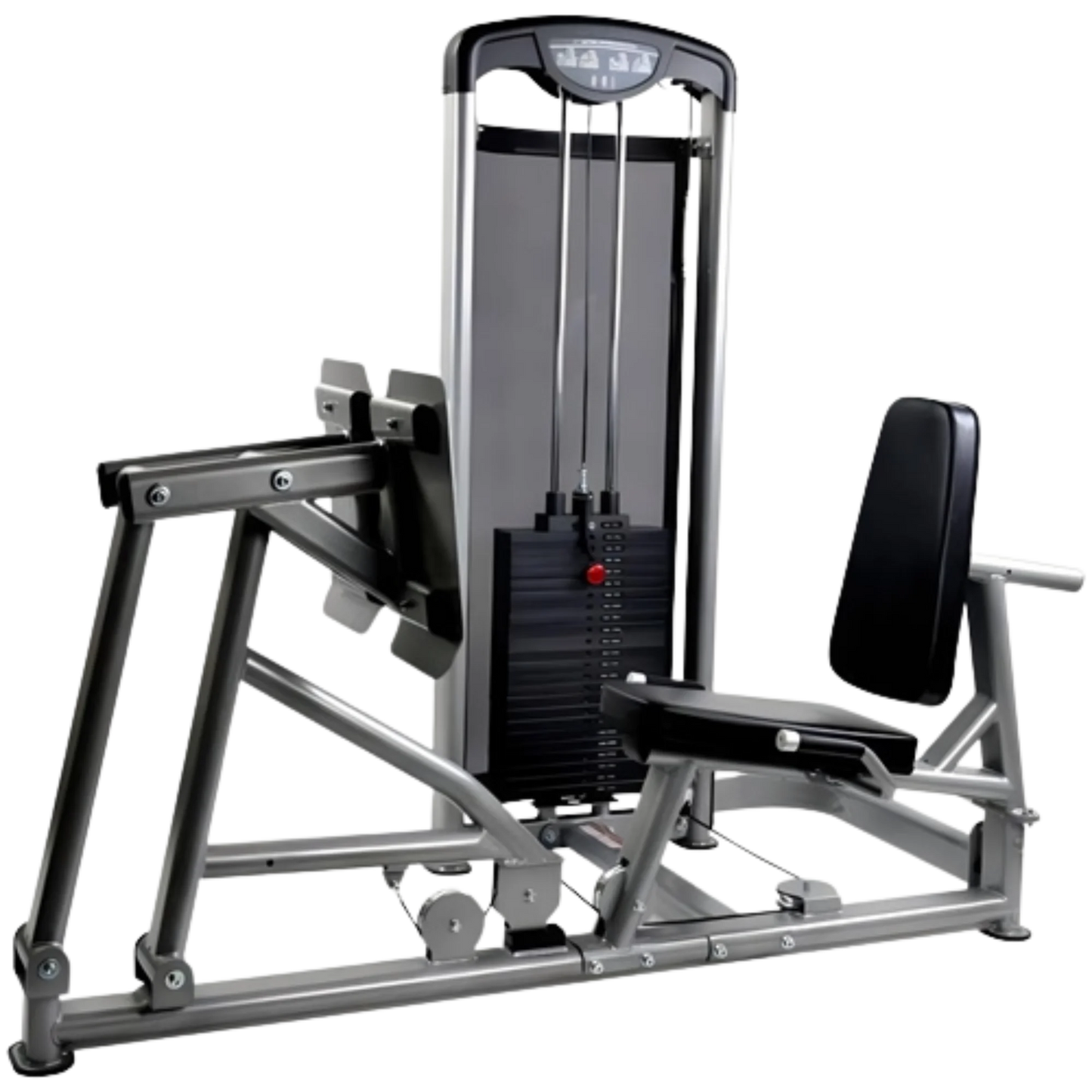 French Fitness FFS Silver Seated Leg Press (New) Image