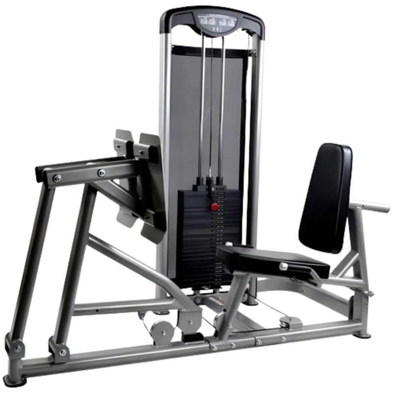 French Fitness FFS Silver Seated Leg Press (New)