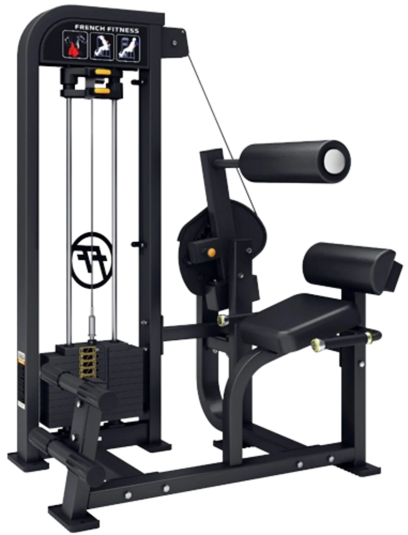French Fitness Tahoe Selectorized Back Extension (New)