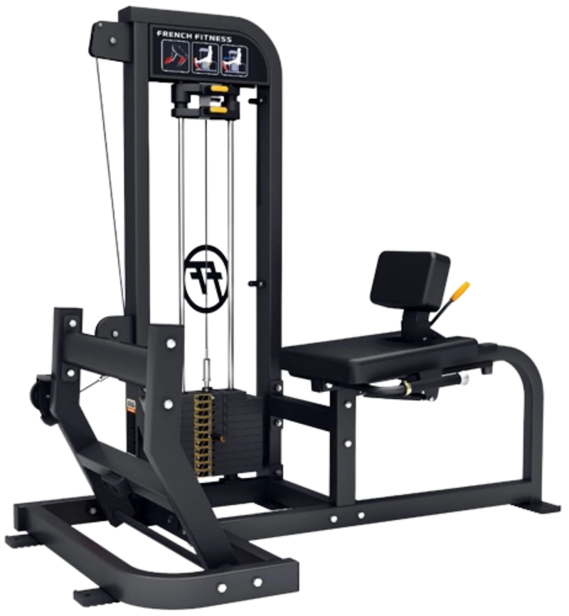 French Fitness Tahoe Selectorized Horizontal Calf (New)