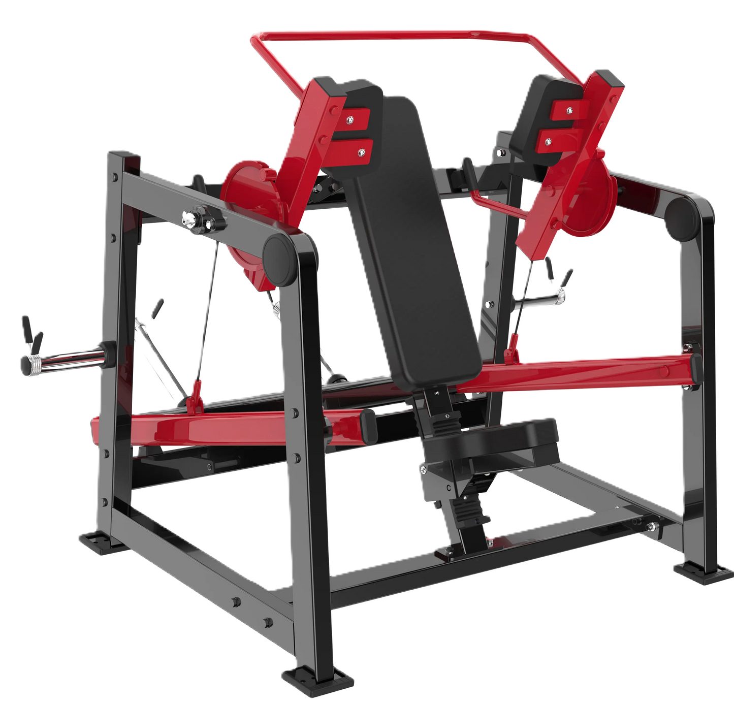 French Fitness Onyx Pullover Plate Loaded - Angled View