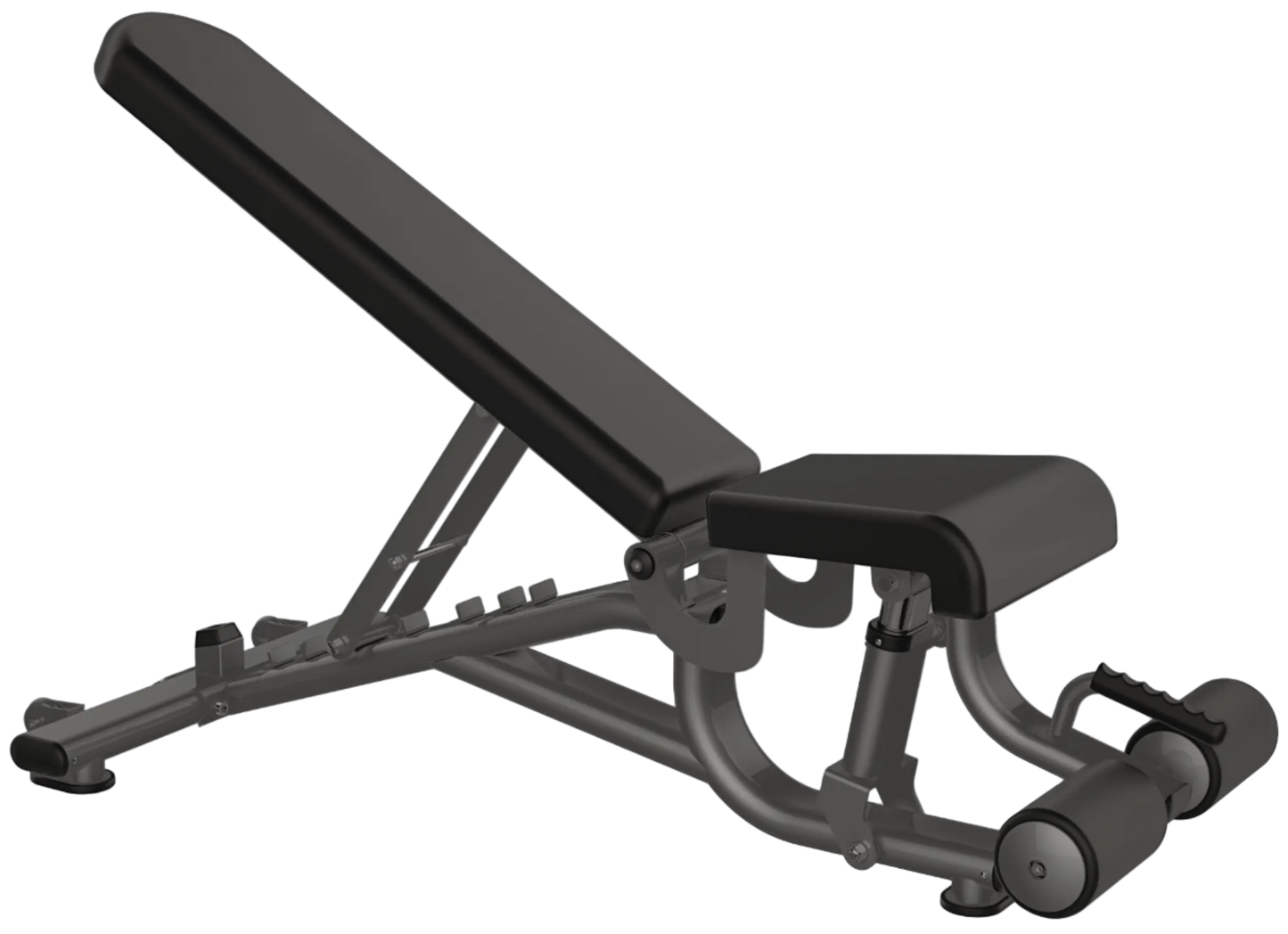 French Fitness Onyx Multi Adjustable Bench (New) - Angled View