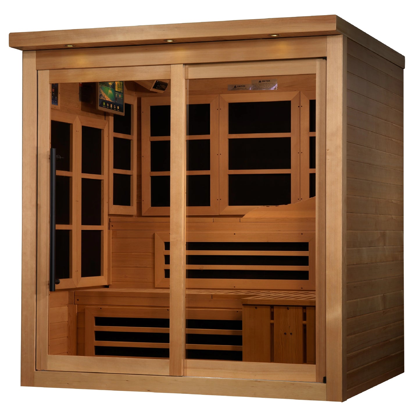 GoldenDesigns GDI-6996-02 Near Zero EMF Far Infrared Sauna (New) Image 3