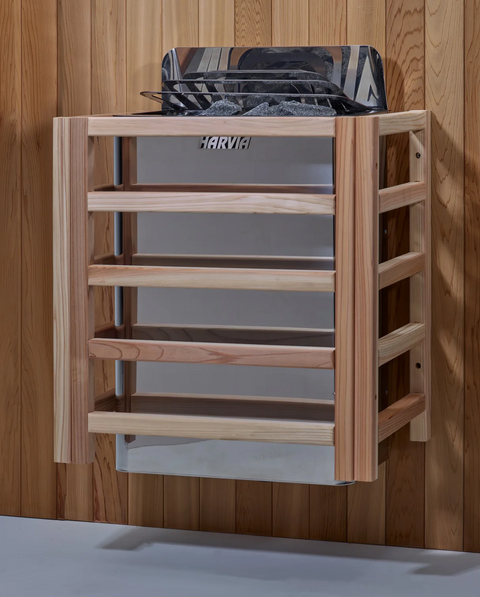 Golden Designs GDI-7206-01 "Kuusamo Edition" 6 Person Indoor Traditional Steam Sauna - Canadian Red Cedar (New)