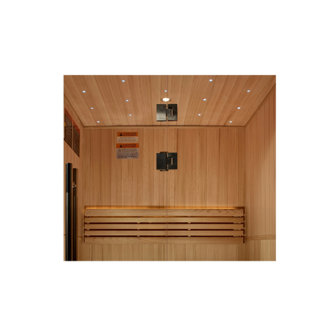 Golden Designs GDI-7289-02 Sundsvall Traditional Steam Sauna - Canadian Red Cedar (New)