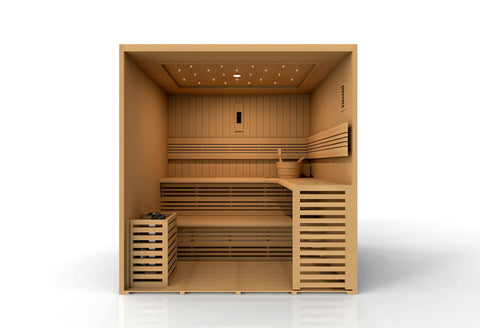 GoldenDesigns GDI-7689-01 Osla Edition Red Cedar Sauna (New)
