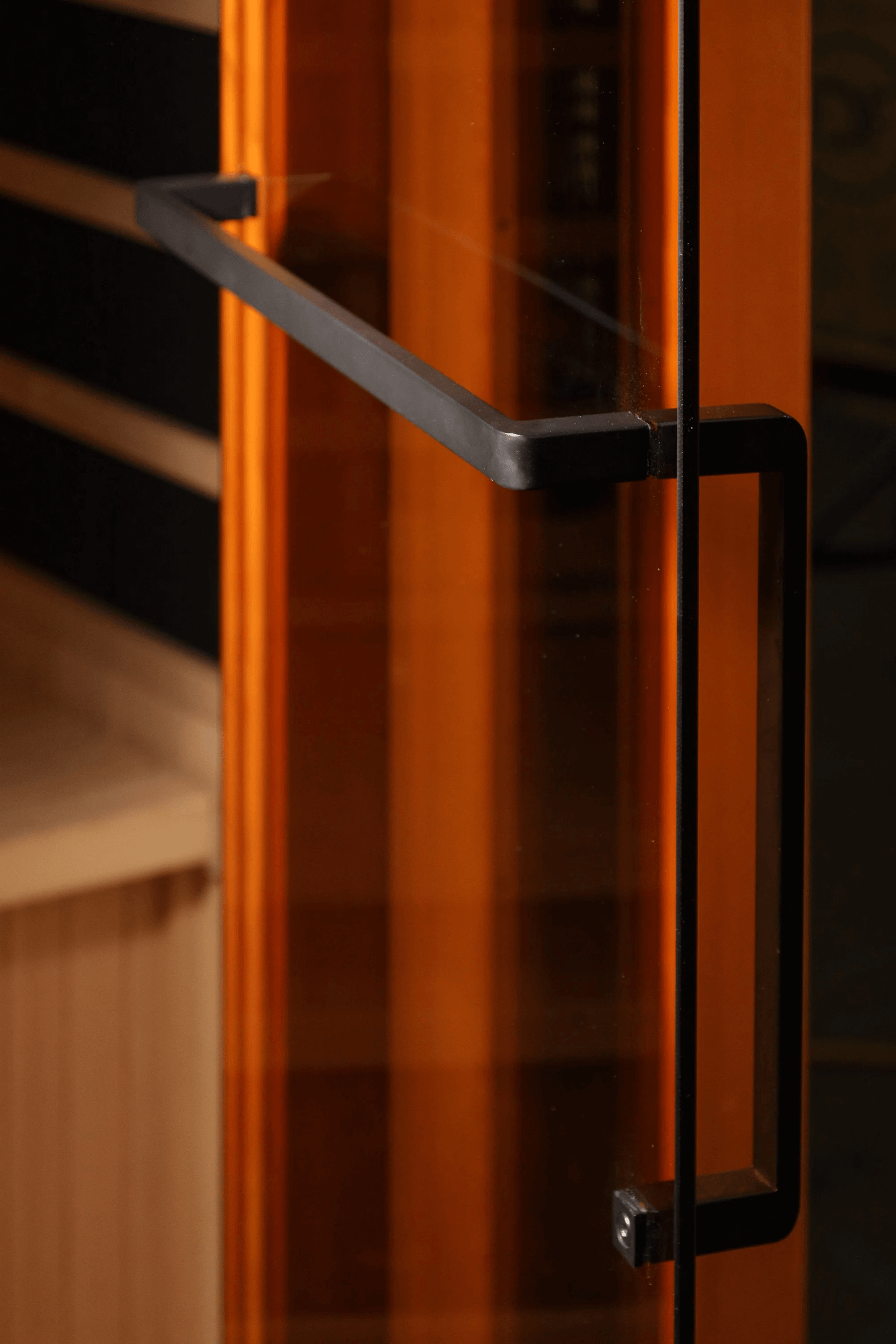 Golden Designs GDI-8035-03 3-Person Corner Full Spectrum PureTech Near Zero EMF FAR Infrared Sauna with Himalayan Salt Bar (New) Image 12